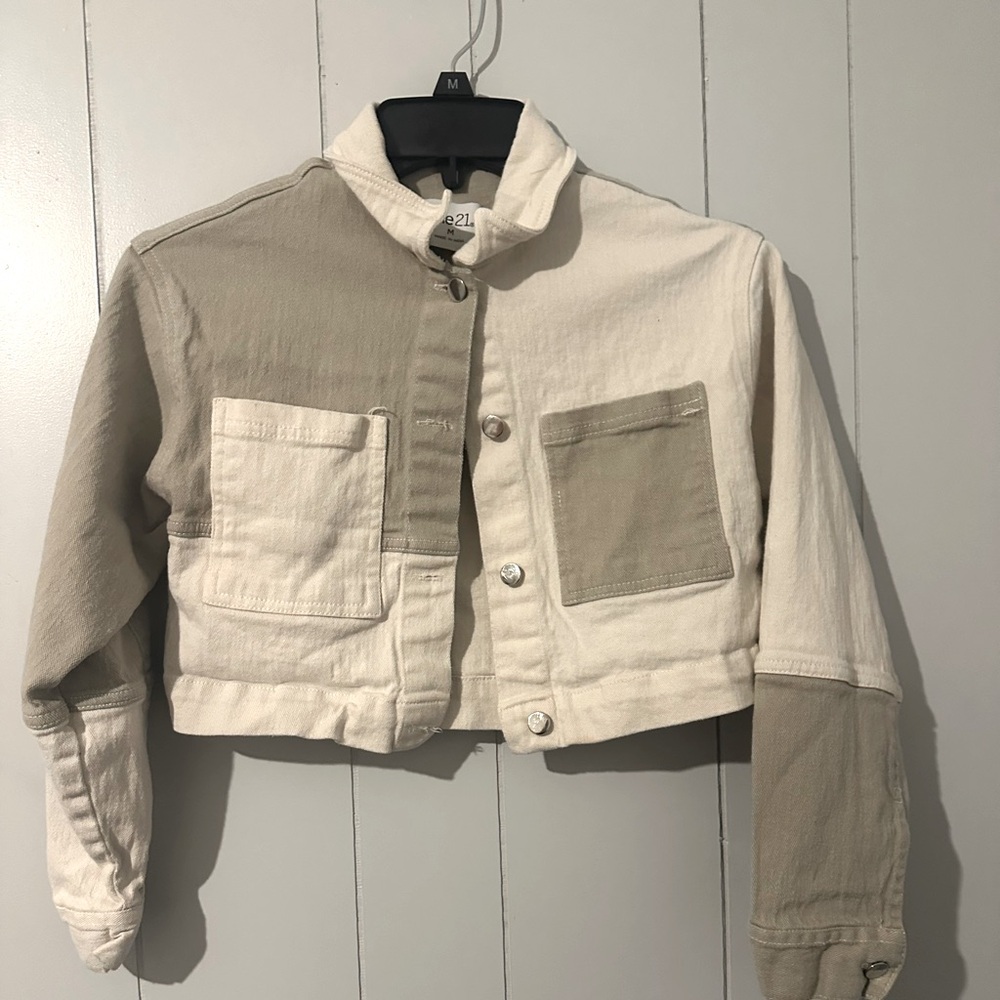 Rue 21 Jean jacket multi color